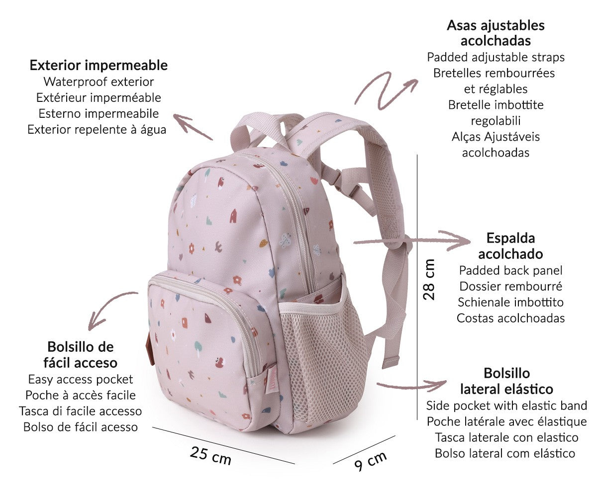 Sac à Dos Maternelle Geometric Nature Tutete - NEW