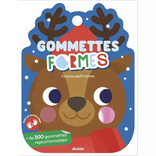 GOMMETTES FORMES - COUCOU PETIT RENNE / Edition limitée /