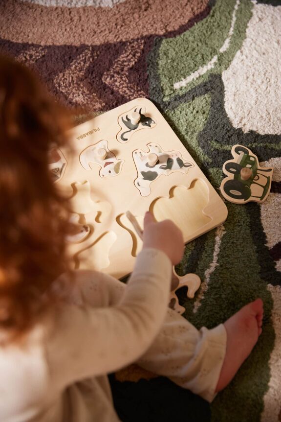 Puzzle en bois - A la ferme