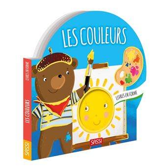 LES COULEURS - livre forme - Sassi