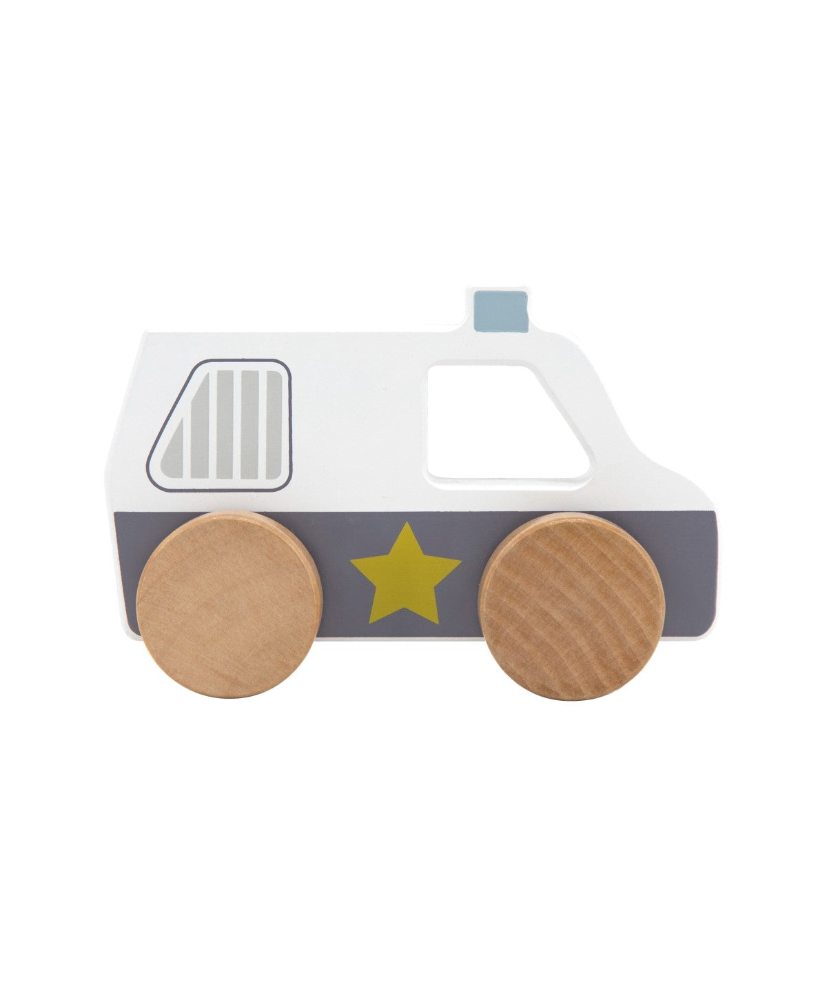 Voiture de Police en Bois - Tryco