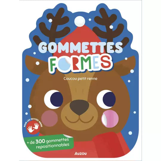 GOMMETTES FORMES - COUCOU PETIT RENNE / Edition limitée /