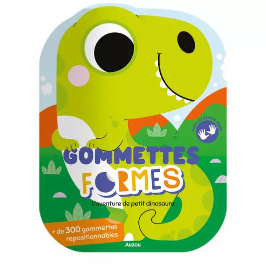 GOMMETTES FORMES - L'AVENTURE DE PETIT DINOSAURE