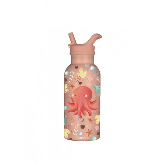 Gourde en inox 350ml SASSI Slurpy l'Octopus