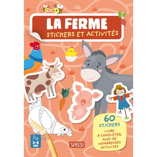La ferme - Stickers et activités