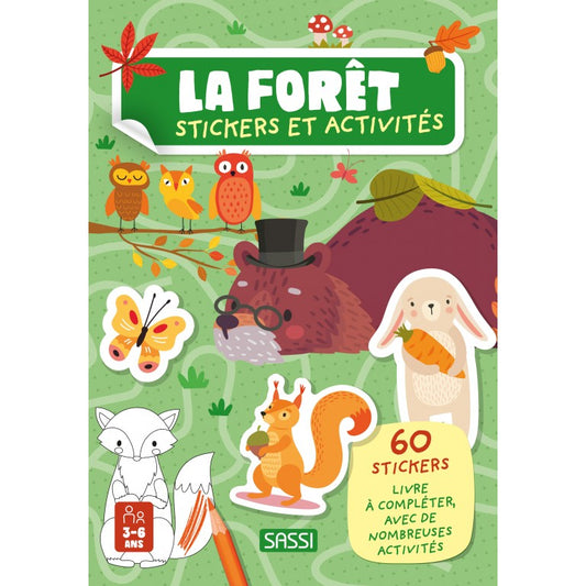 La forêt - Stickers et activités