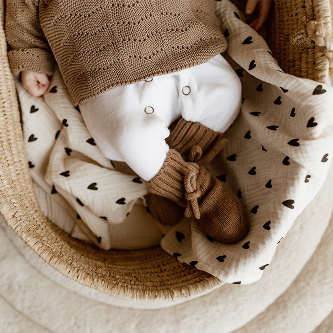 Lange Gaze de coton Écru - Atelier Wagram