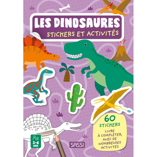 Les dinosaures - Stickers et activités