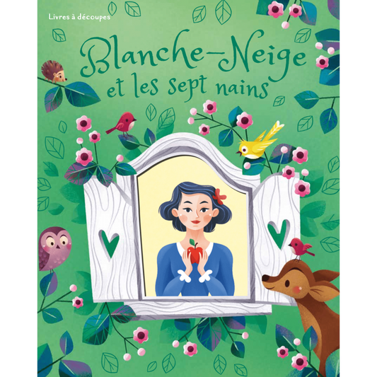 Livres à découpes-Blanche-Neige et les sept nains