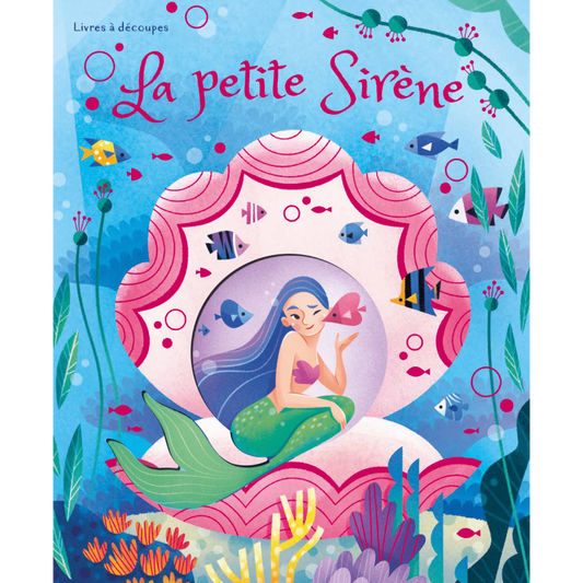 Livres à découpes-La petite Sirène