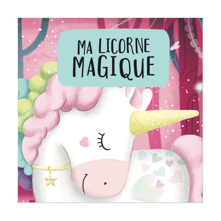 Puzzle + Livre Ma licorne magique - Sassi