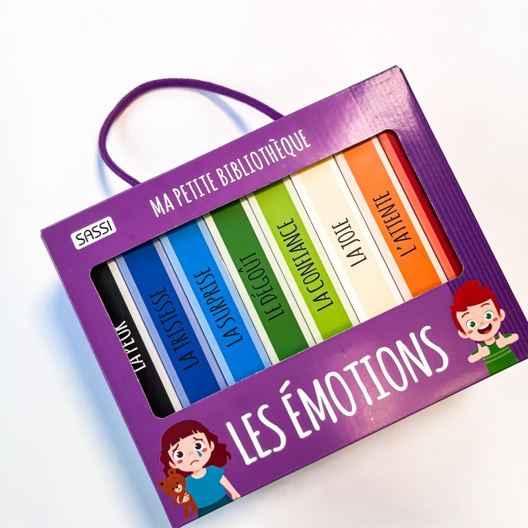 Ma petite bibliothèque. Les émotions - Sassi