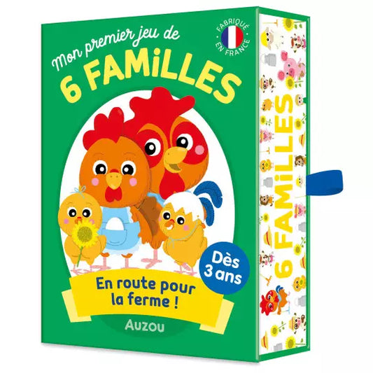 JEUX DE CARTES - MON PREMIER JEU DE 6 FAMILLES