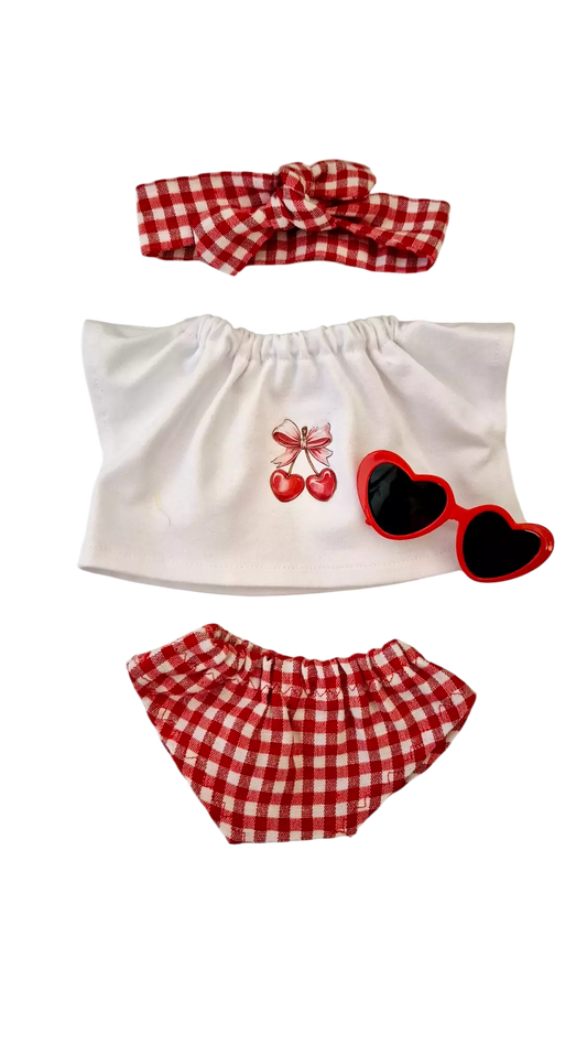 Ensemble 3 pièces Cerise