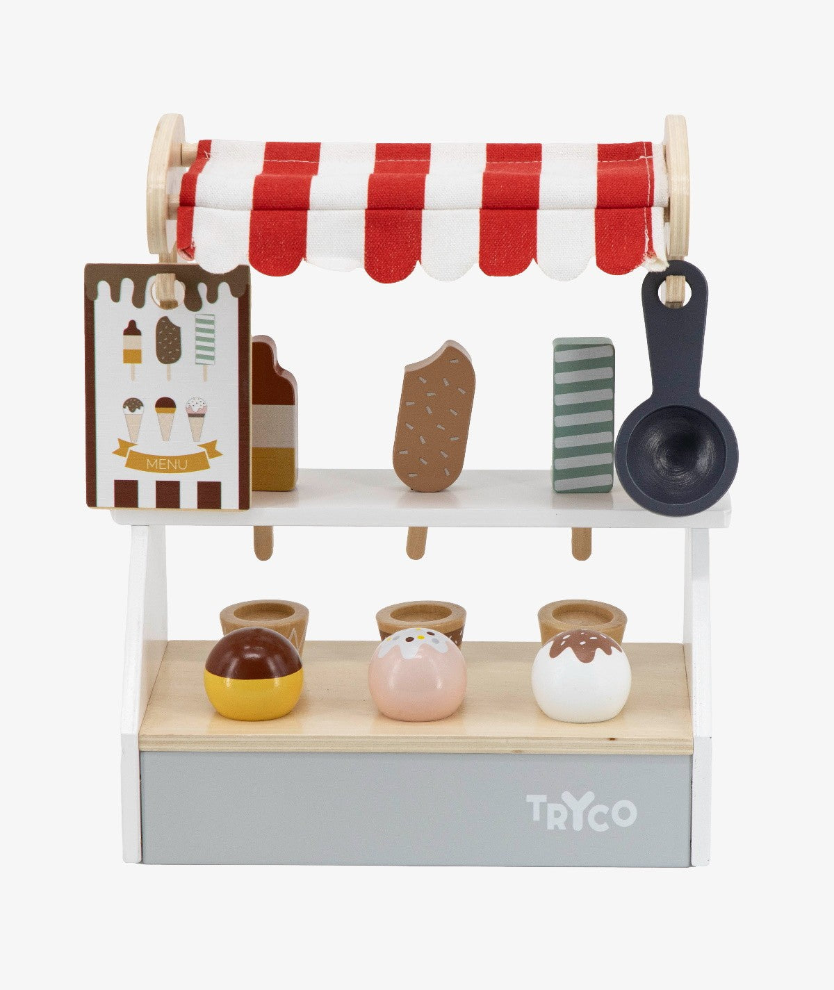 Stand de crème glacée en bois - Tryco