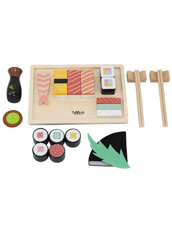 Service à Sushis en bois - Tryco